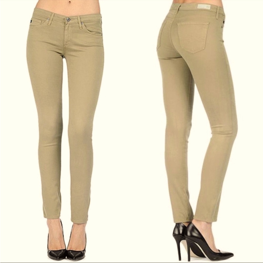 AG Adriano Goldschmied the slit cigarette leg jean.
